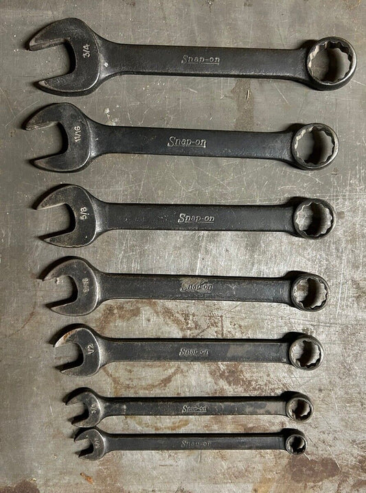 Snap-On GOEX Industrial Finish SAE Wrenches