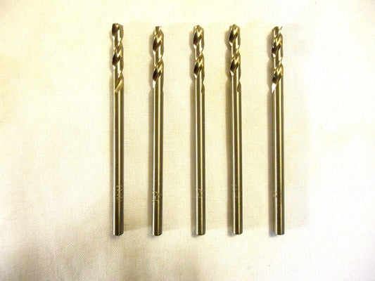 Drill Bits, #12 Cobalt, Chicago Latrobe, 10 Drill Bits, New, Made in the USA