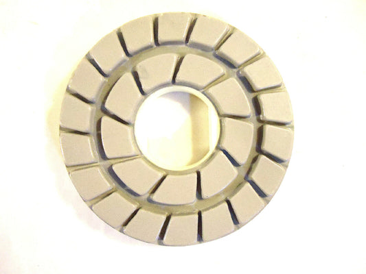 Snail Lock 6” Diamond Polishing Discs, 3500 Grit, New/Other.