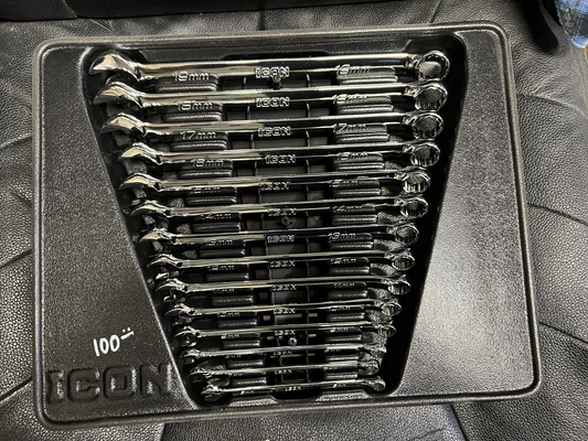 Icon Wrench Set, metric