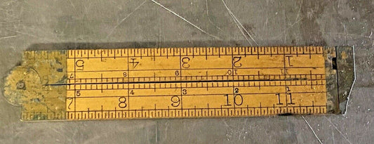 Stanley no. 36-1/2 boxwood ruler.