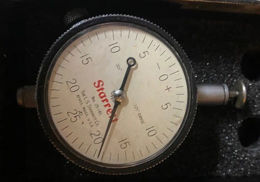 Starrett No.25-145 Dial Indicator FREE SHIP!