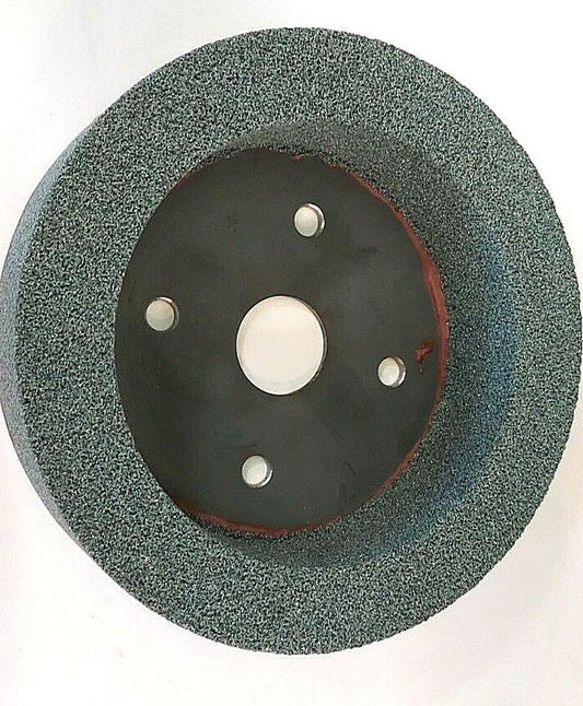 Silicon Carbide Metal Back/Direct Mount Grinding Wheel 7"x1-1/2", 1-1/4", GC60J