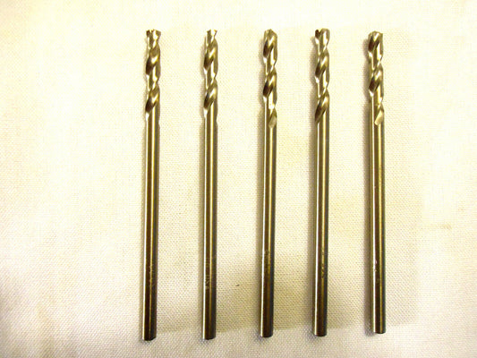 Drill Bits, #24 Cobalt, Chicago Latrobe, 10 Drill Bits, New, Made in the USA