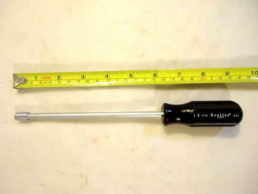 Xcelite L 6, X-Long 3/16” Hollow Shaft Nutdriver, USA, NEW.