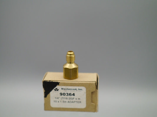 Mastercool Inc, 90364, 1/4'' female x 10x1.5 male adaptor.