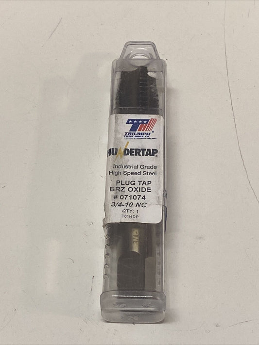 tramp twist drill, thunder tap, plug tap, bronze oxide, 3/4-10. NEW. FREE SHIP!!