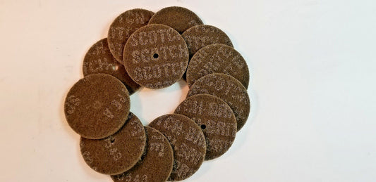 3M 10 Cut & Polish Discs, 3" x 1/4" Hole, Very Fine Grade, A VFN, RPM 8,500, USA