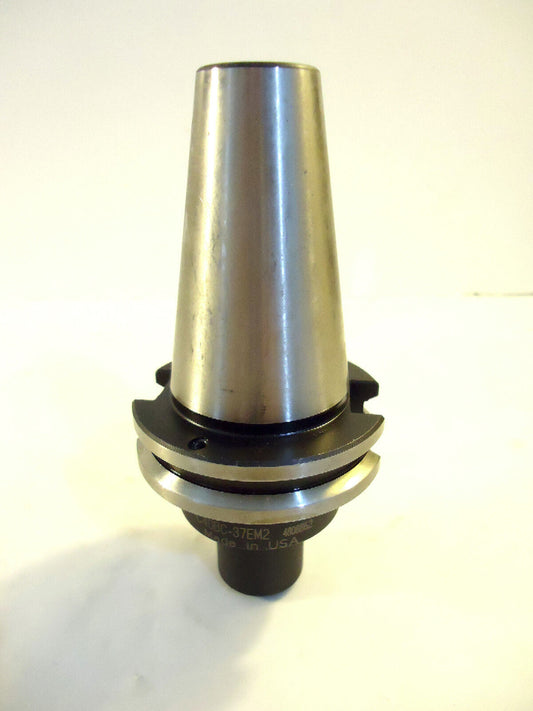 PARLEC CAT 40 End Mill and Tool Holder, USA, #C40BC-37EM2, Used.