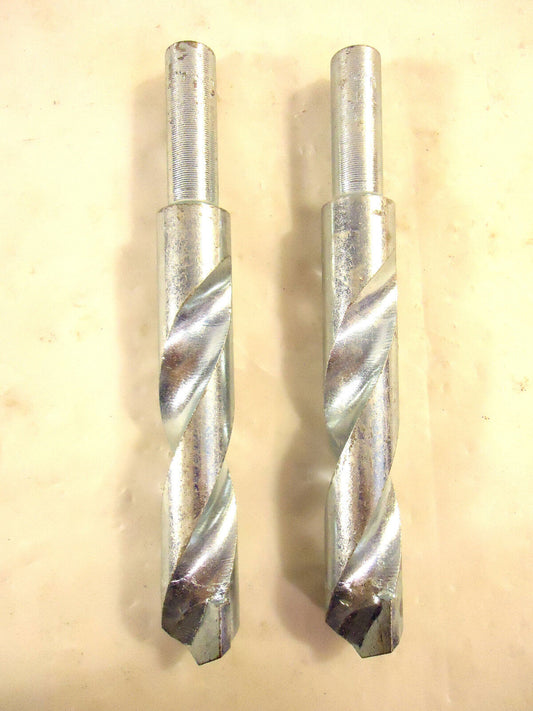 Carbide Tipped Masonry Drill Bits, 3/4" with a 1/2" Shank, 2 Bits, New, USA.