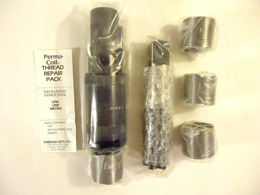 CHAMP Thread Repair Kit, 1-3/8”x 12, NEW.