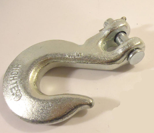 5 Pieces, Heavy Duty 5/16" Clevis Slip Hooks, Forged, High Test Grade 43, Taiwan