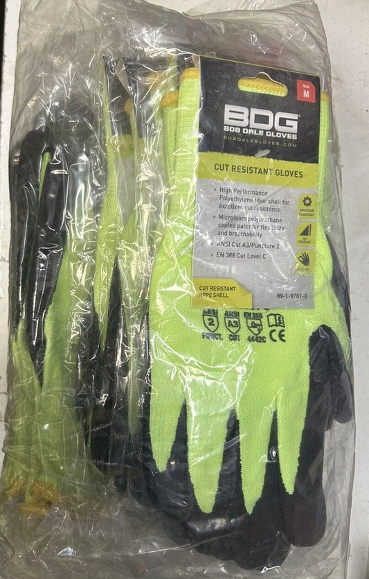 BDG Cut Resistant Gloves 12 Pairs Size Medium