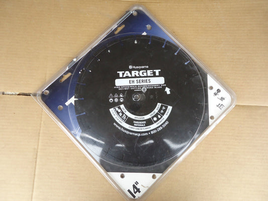 TARGET/Husqvarna 14” EH Series # 773656 Diamond Blade, NEW.