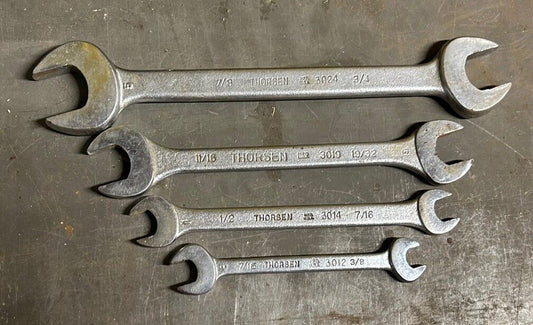 Thorsen USA 4pc Double Open End Wrenches.