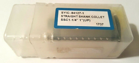 Techniks SYIC -84127-1 SSC 1-1/4” 1” (UP) Collet - Ultra Precision, Straight Sha