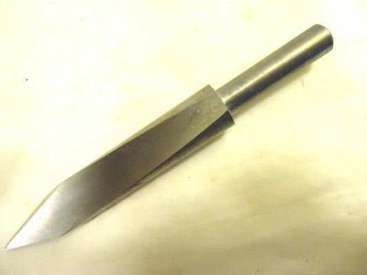 Solid Carbide Spade Flute Drill, Ultra Tool, ½” Diameter w/ 5/16” Reduced Shank.