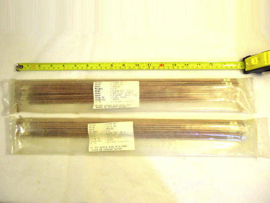 Welding Rod for Oxy/ Acetylene, Linde 65, E70S-2, Mild Steel Rod,2 Two Lb. Packs