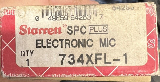 Starrett electronic Micrometer, 734xel-1.