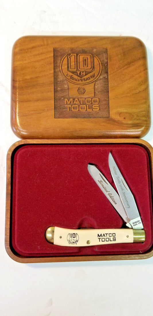 MATCO TOOLS 10TH ANNIVERSARY LIMITED EDITION KNIFE In BOX, Mint Condition