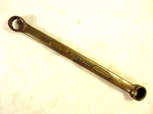 BERYLCO Beryllium Copper, Non- Sparking, W994 Double Ended 12 Point Box Wrench