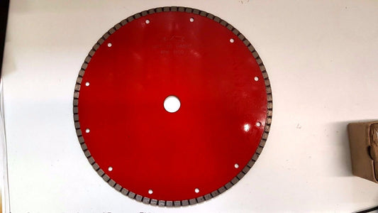 Diamond Cut-Off Blade, Low 3200 RPM, 12" with 1" Arbor Hole, NEW