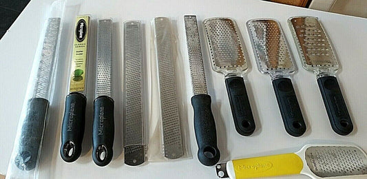 Microplane Graters and Zesters 1 Lot - 12 pcs. - New and Used?