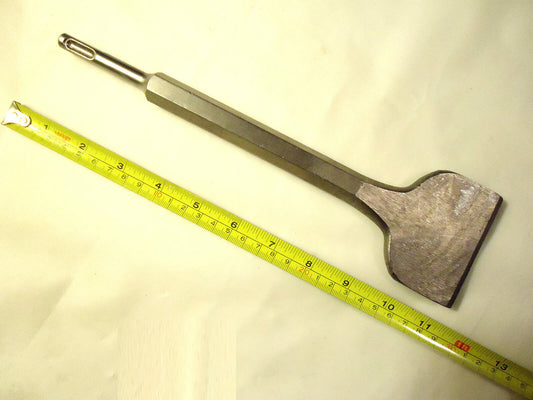 SDS Plus Shanked 3” Chisel, Extra Wide 3”, NEW, FREE SHIP!!!!!!!